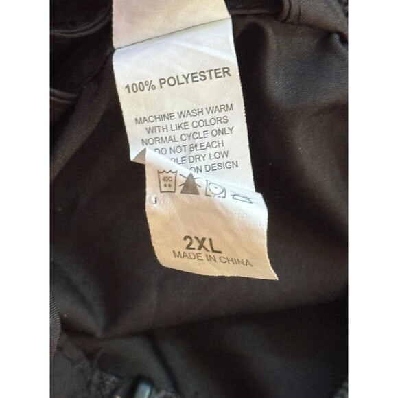 ZIGGY MARLEY Long Sleeve Pull-Over Hooded Windbreaker Jacket 2XL - Picture 6 of 7